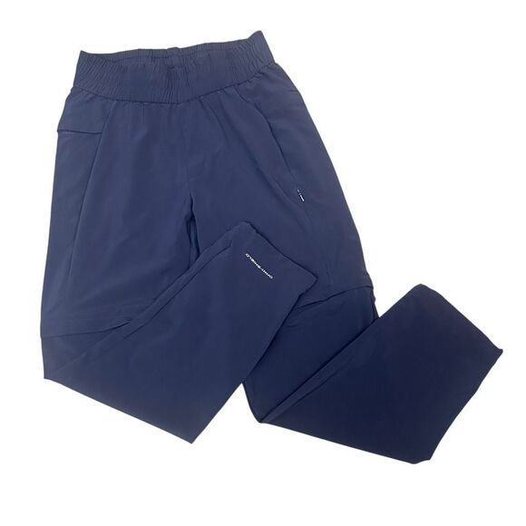 Columbia Women’s Omni‎ Shield Blue Convertible Ankle Pants Shorts Sz Med Regular - Picture 1 of 9
